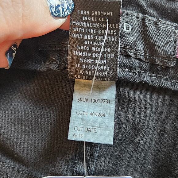 Torrid Black Utility Pants Super Skinny Stiletto Plus 26 Casual Neutral Capsule - Picture 10 of 11